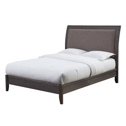 Modus City II 5PC Full Bedroom Set w 2 Nightstand in Dolphin