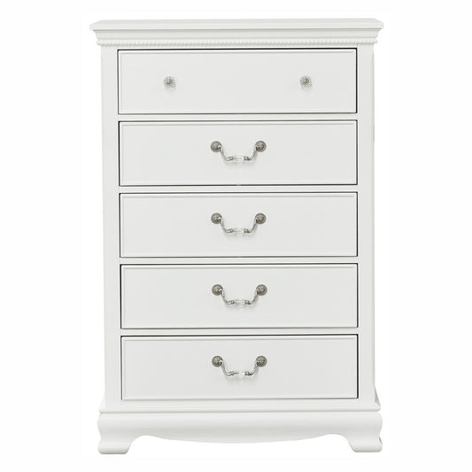 Homlegance Chest Lucida Collection In White Finish