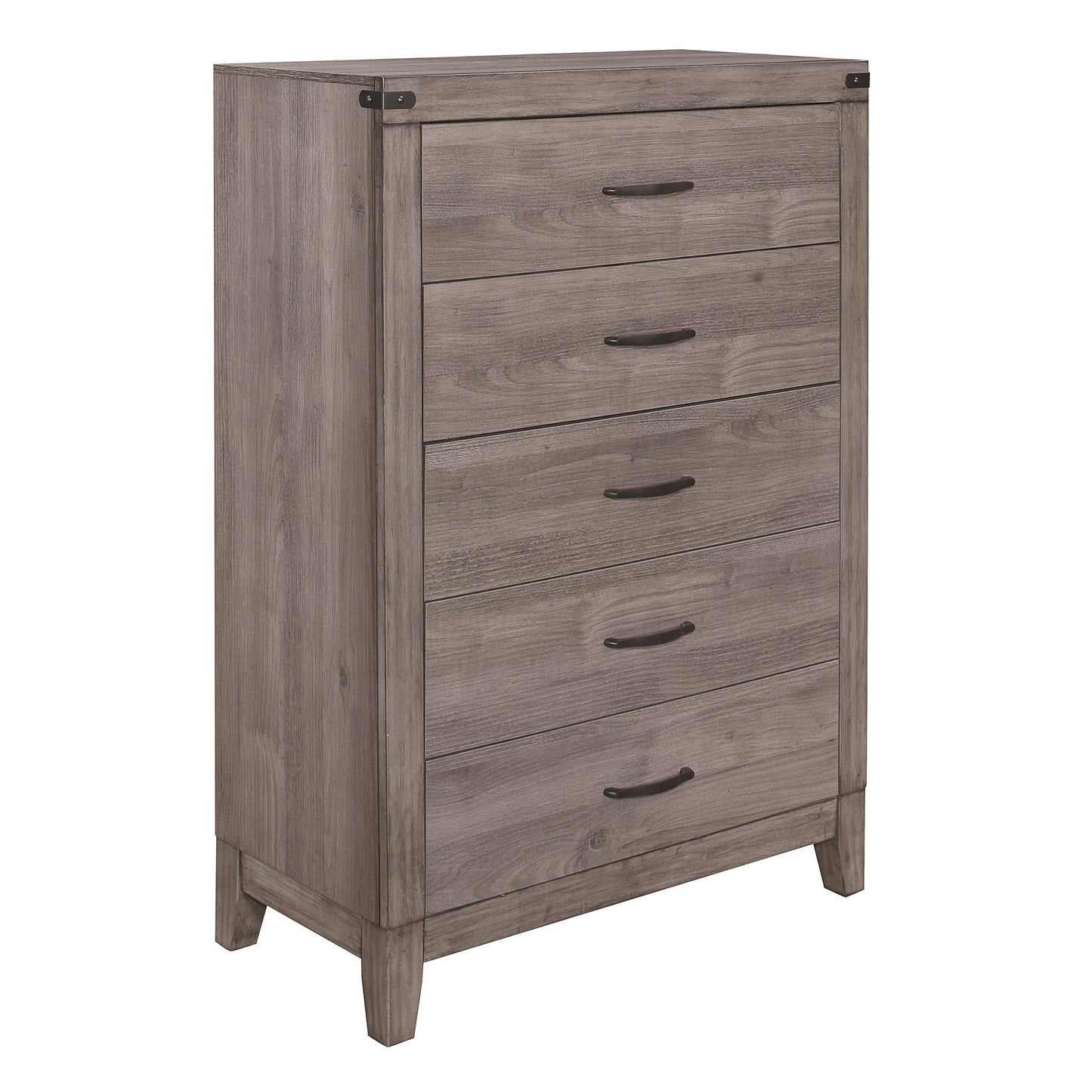 Homlegance Chest Woodrow Collection In Brownish Gray Finish