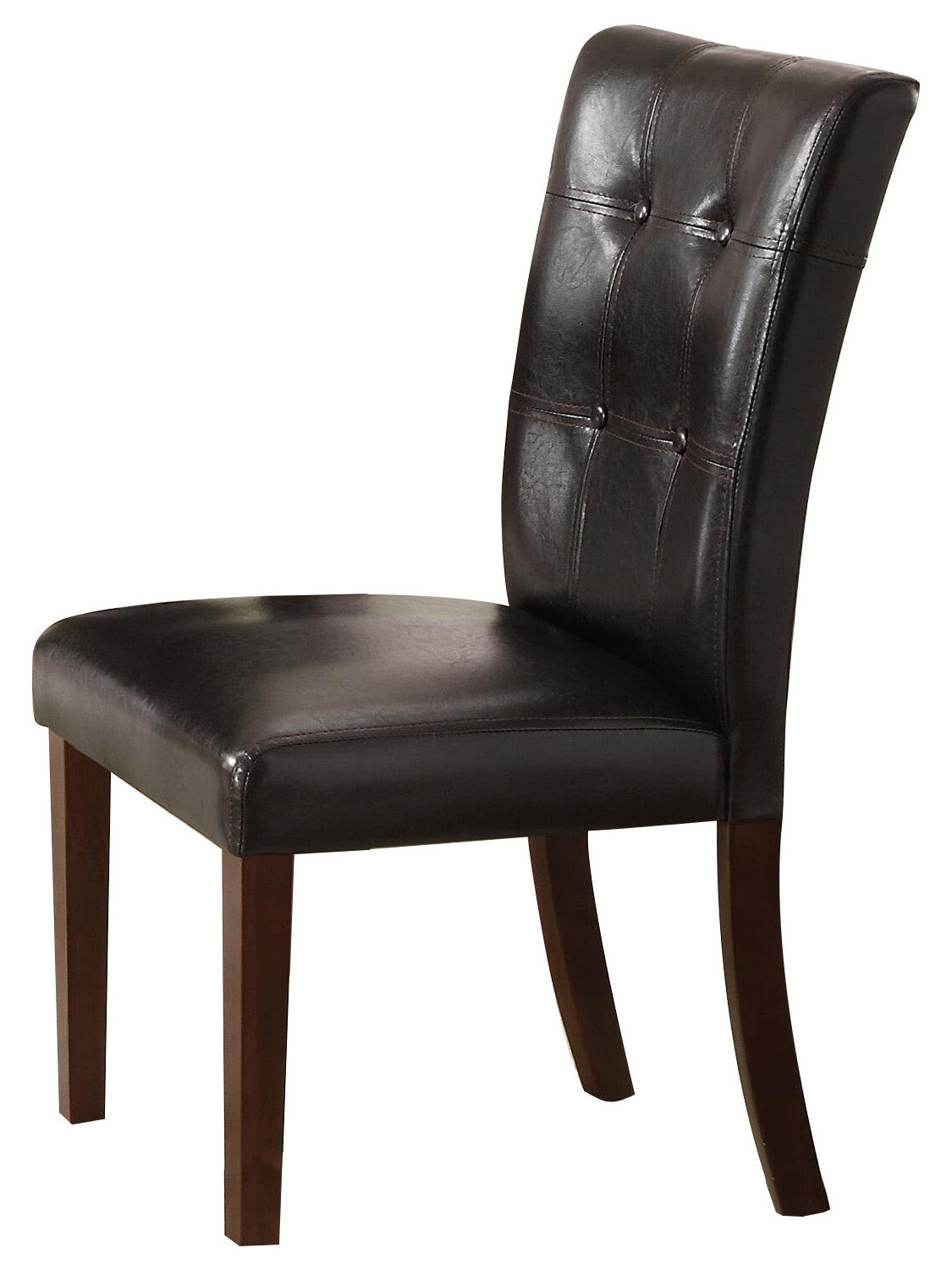 Homelegance Decatur 2 Dining Chair in Espresso Leatherette