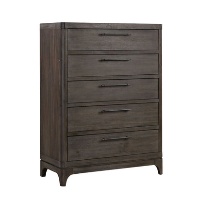 Modus Cicero Five drawer Chest in Rustic Latte