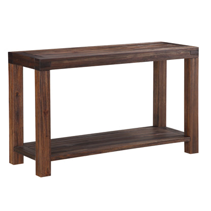 Modus Meadow Console Table in Brick Brown