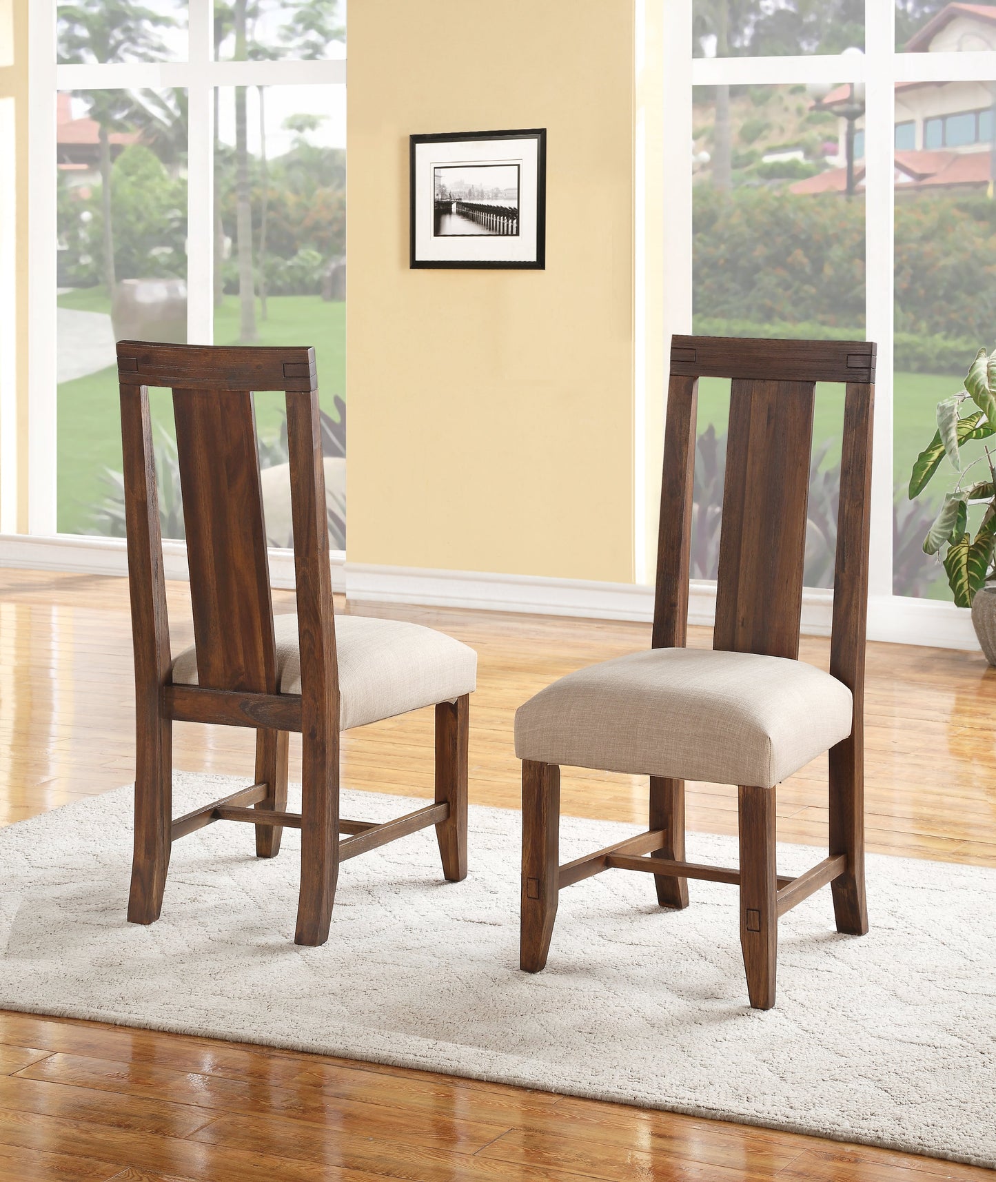 Modus Meadow Wood Chair in Brick Brown