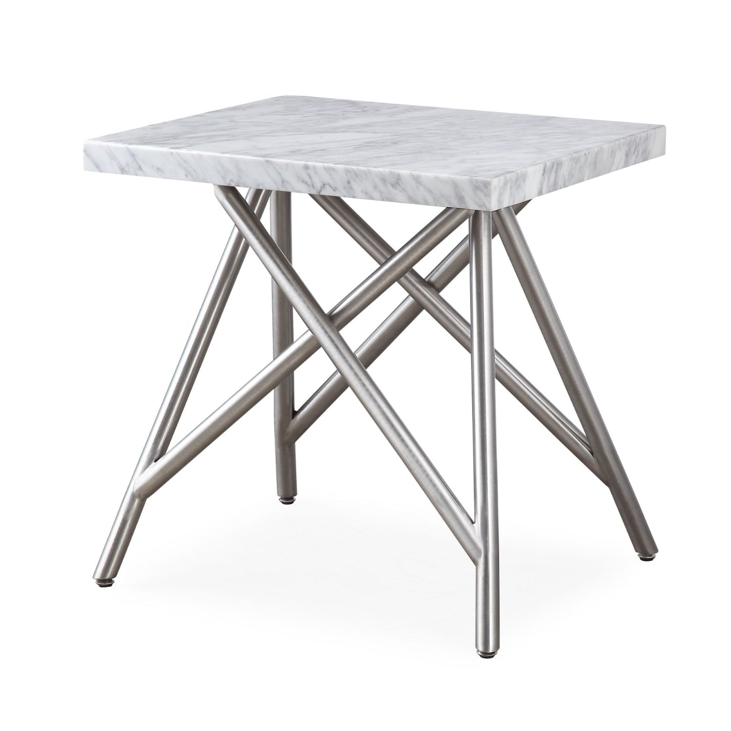 Modus Coral End Table in Marble