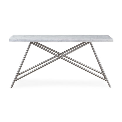 Modus Coral Console Table in Marble