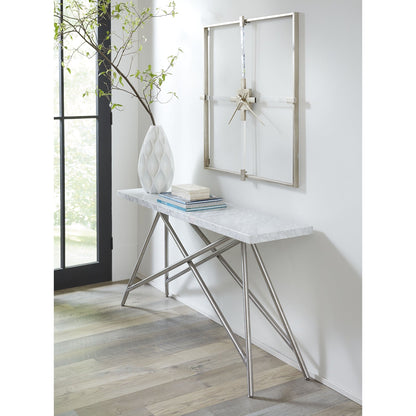 Modus Coral Console Table in Marble