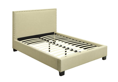 Modus Geneva Queen Tavel Platform Bed in Tumbleweed