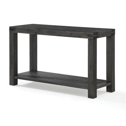 Modus Meadow 3 PC Coffee, End & Console Table Set in Graphite