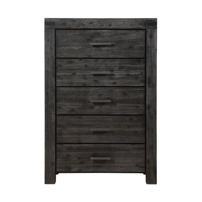 Modus Meadow Five Drawer Chest in Graphite