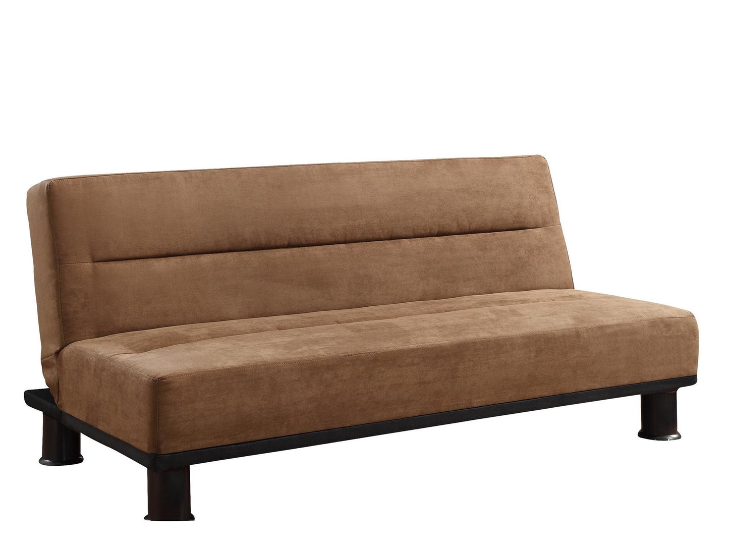 Homelegance Callie Convertible Sofa in Microfiber - Brown