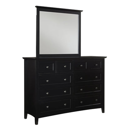 Modus Paragon 6PC Full Storage Bedroom Set in Black