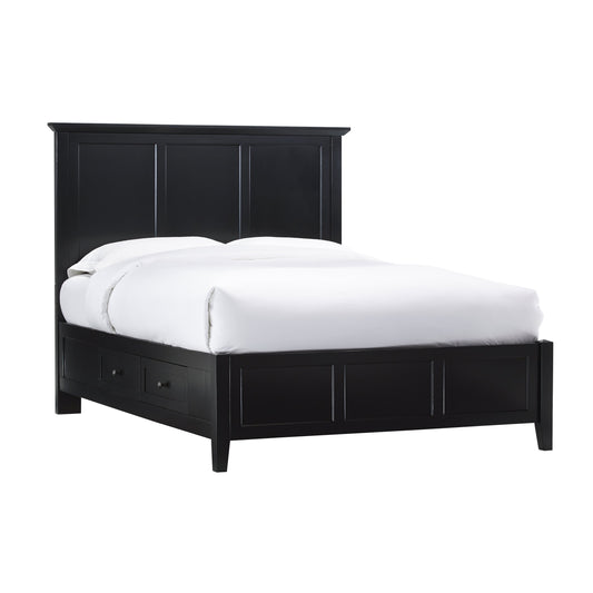 Modus Paragon Full Storage Bed in Black