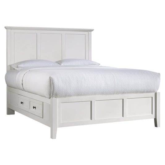 Modus Paragon E King Storage Bed in White