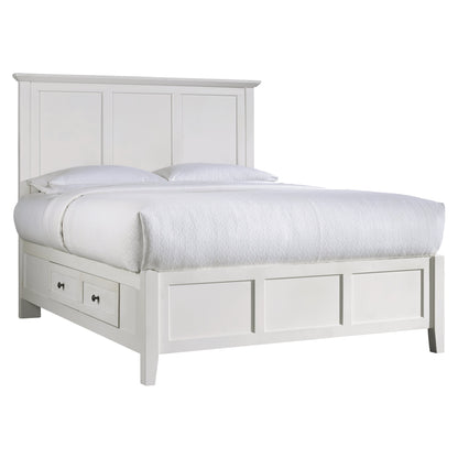 Modus Paragon 5PC Full Storage Bedroom Set w Chest in White