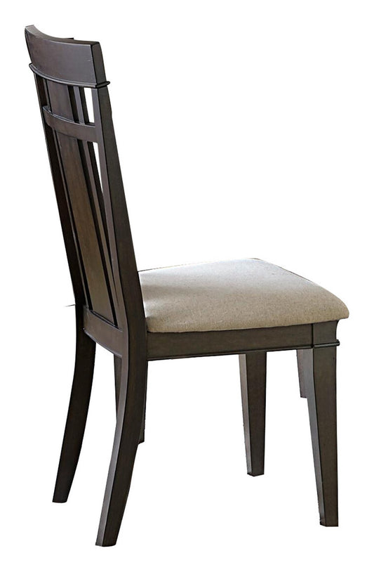 Homelegance Makah 2 Dining Chair in Natural Fabric