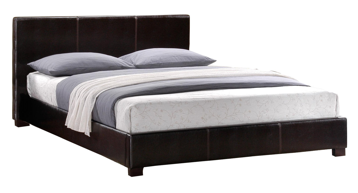 Homelegance Zoey Cal King Platform Bed in Dark Brown