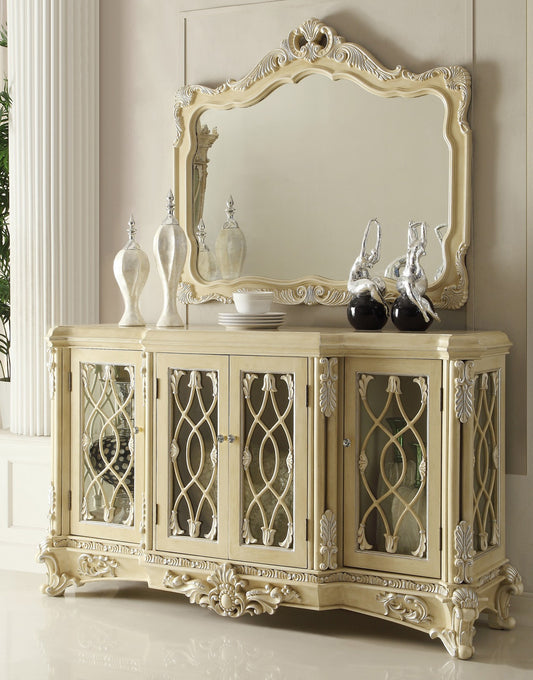 Dining Buffet in Newberry Cream Finish B5800 European Traditional Victorian