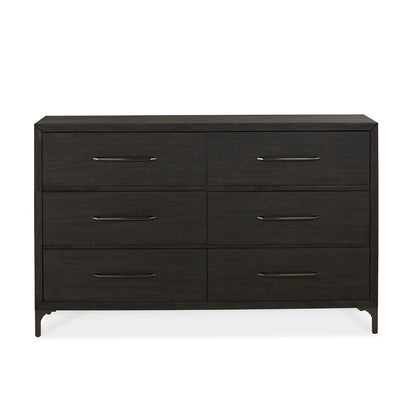 Modus Lucerne Six-Drawer Dresser in Vintage Coffee