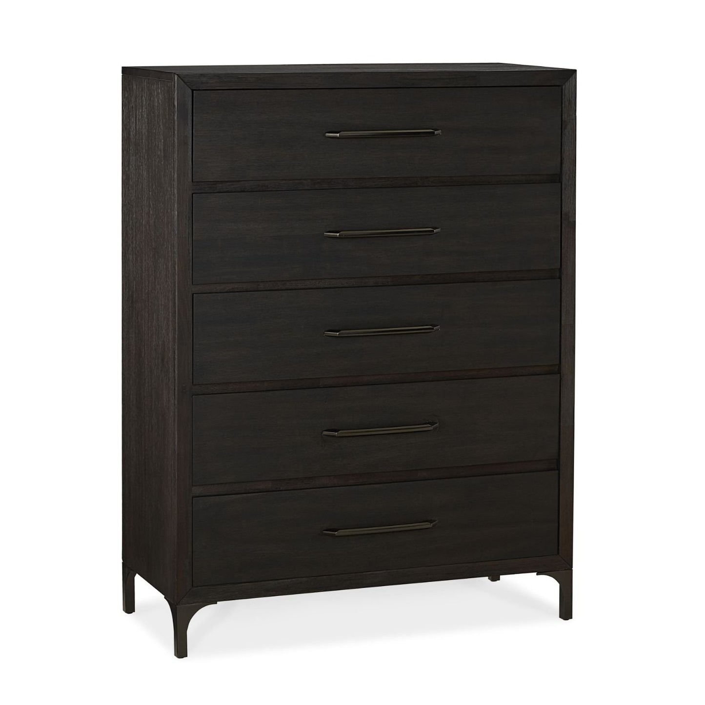 Modus Lucerne Five Drawer Chest in Vintage Coffee