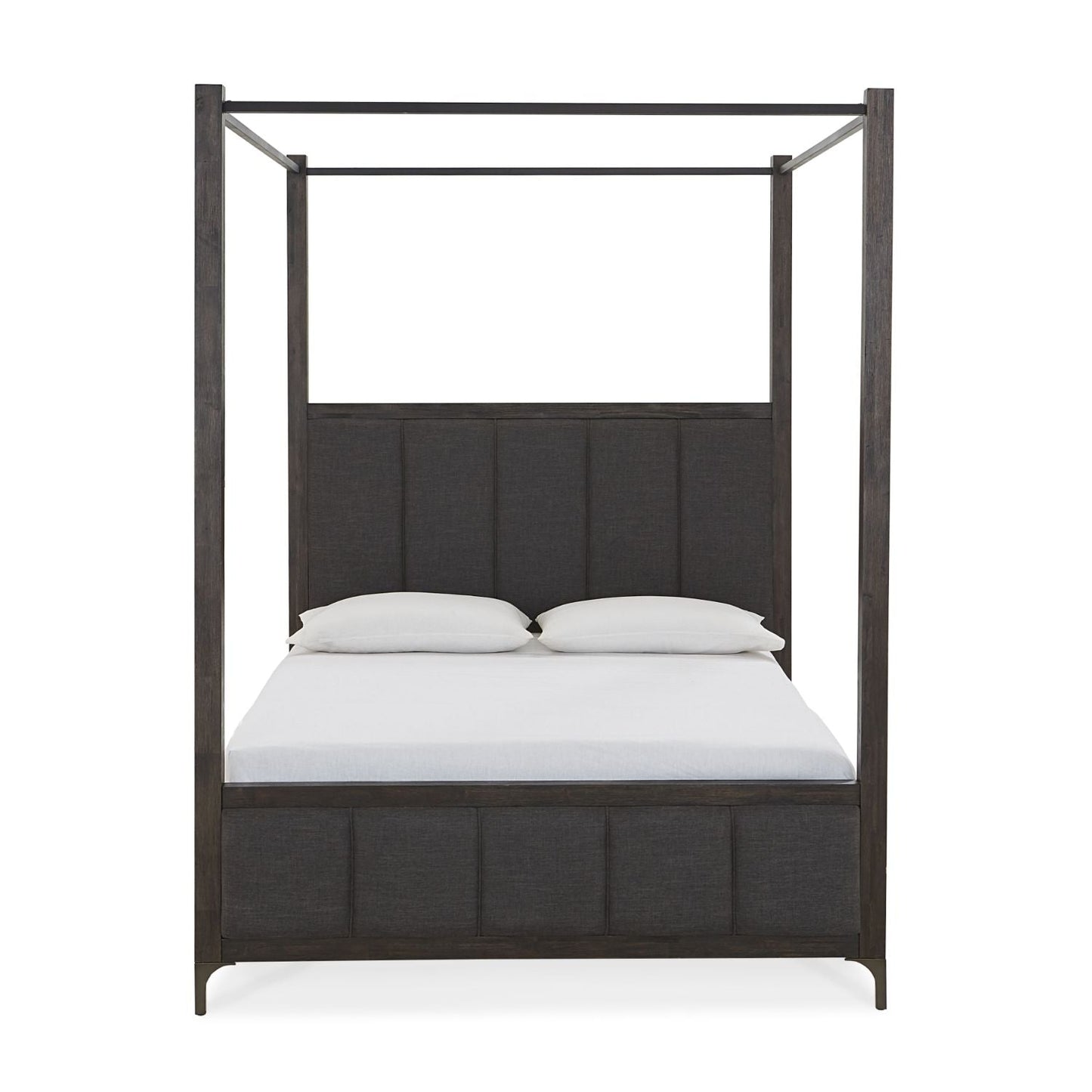 Modus Lucerne Queen Canopy Bed in Vintage Coffee