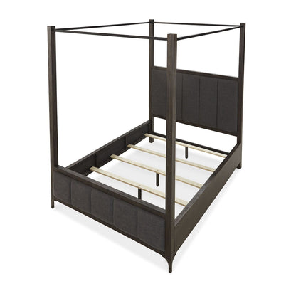 Modus Lucerne King Canopy Bed in Vintage Coffee