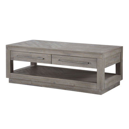 Modus Alexandra Rectangular Coffee Table in Rustic Latte