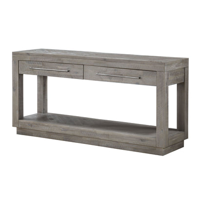 Modus Alexandra 3PC Rectangular Coffee, End & Console Table in Rustic Latte