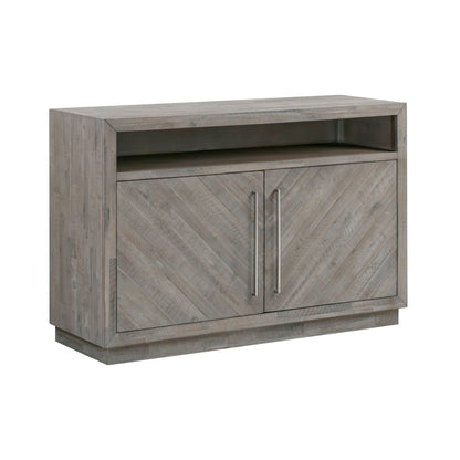 Modus Alexandra Solid Wood 54" Media Console in Rustic Latte