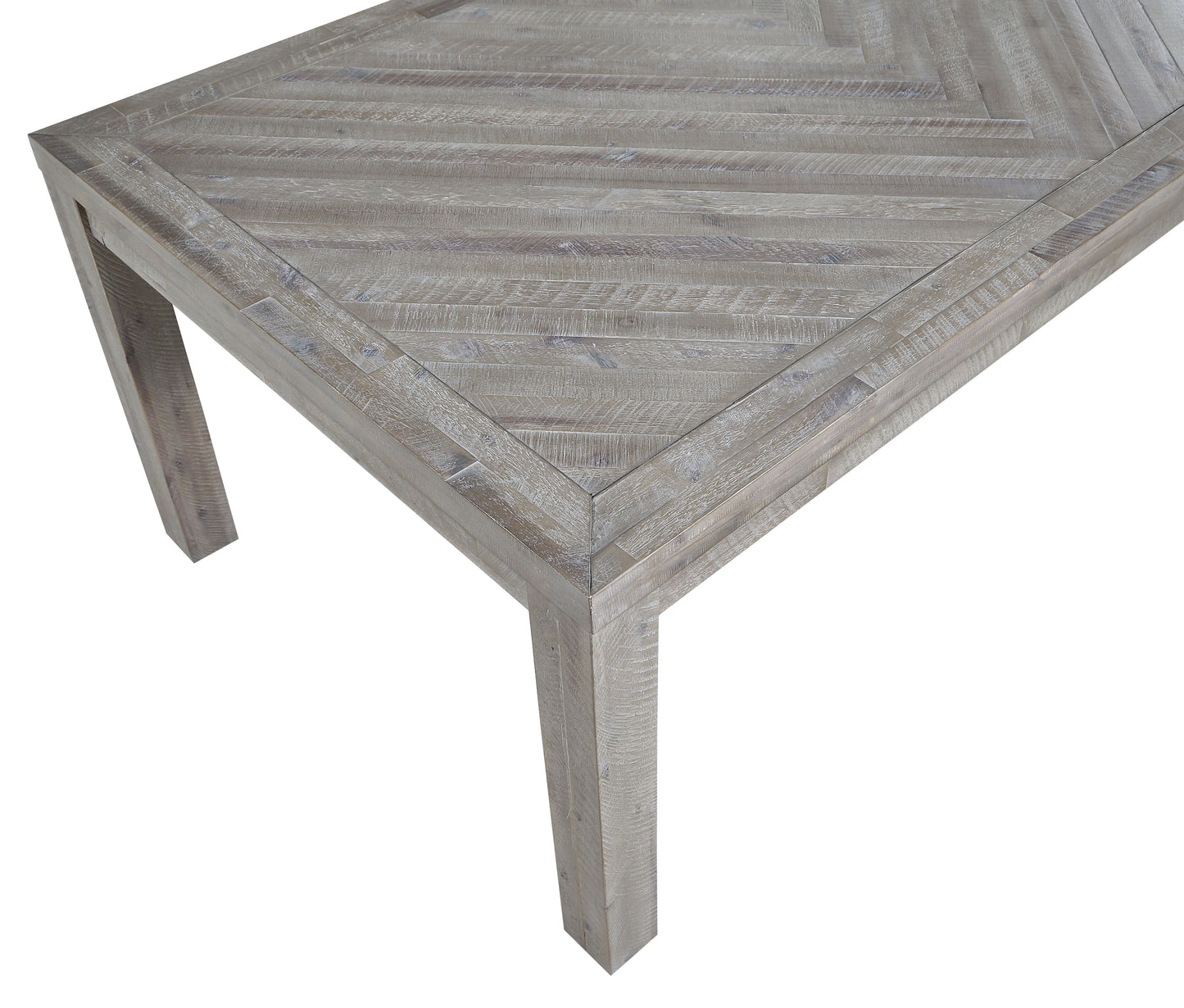 Modus Alexandra Rectangular Dining Table in Rustic Latte