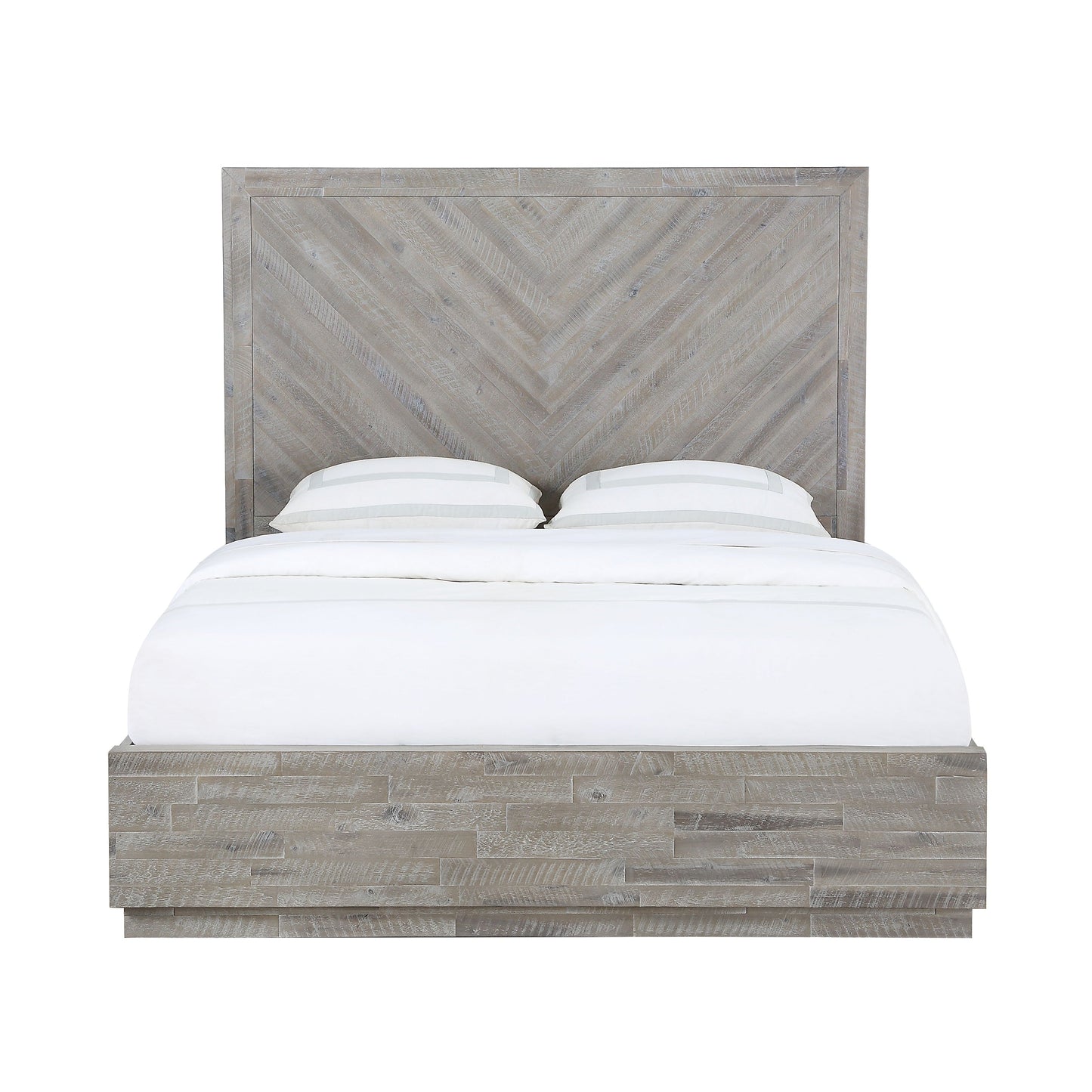 Modus Alexandra Cal King Platform Bed in Rustic Latte