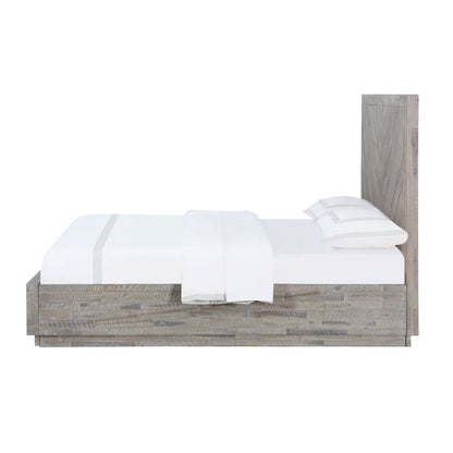 Modus Alexandra 5PC Full Platform Bedroom Set in Rustic Latte