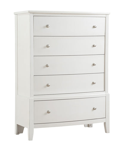 Homlegance Chest Cotterill Collection In Antique White Finish