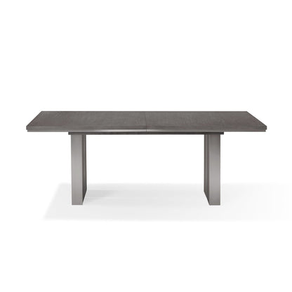 Modus Plata 5PC Extension Dining Table Set in Thunder Grey