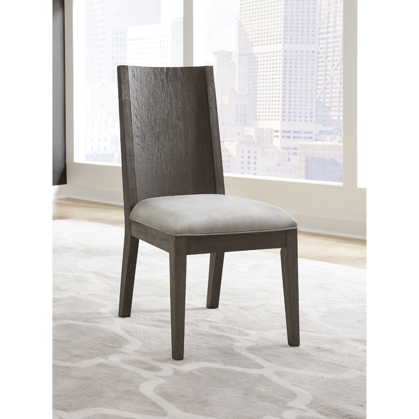 Modus Plata 2 Dining Chair in Thunder Grey
