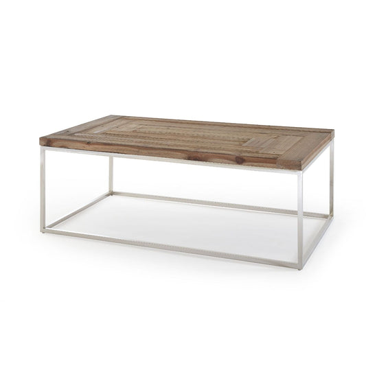 Modus Ace Reclaimed 2PC Wood Coffee & End Table in Natural
