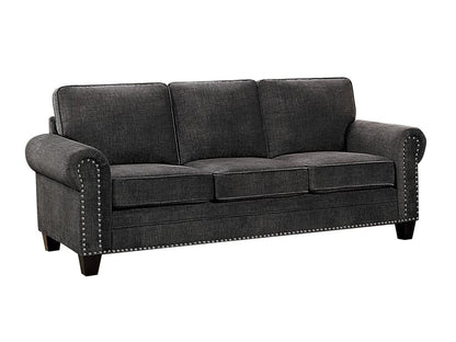 Homelegance Cornelia Sofa in Dark Grey Fabric