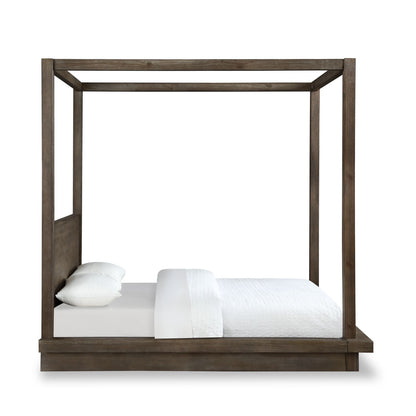 Modus Melbourne California-King Canopy Bed in Dark Pine