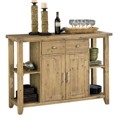 Modus Autumn 6PC Dining Table 4 Chair Sideboard Dining Set in Cider