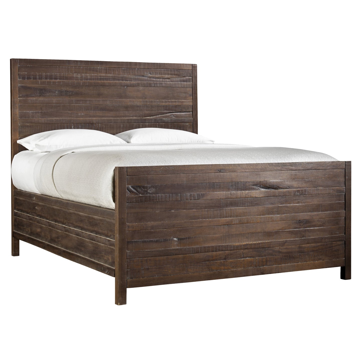 Modus Townsend 5PC E King Platform Bedroom Set w Chest in Java