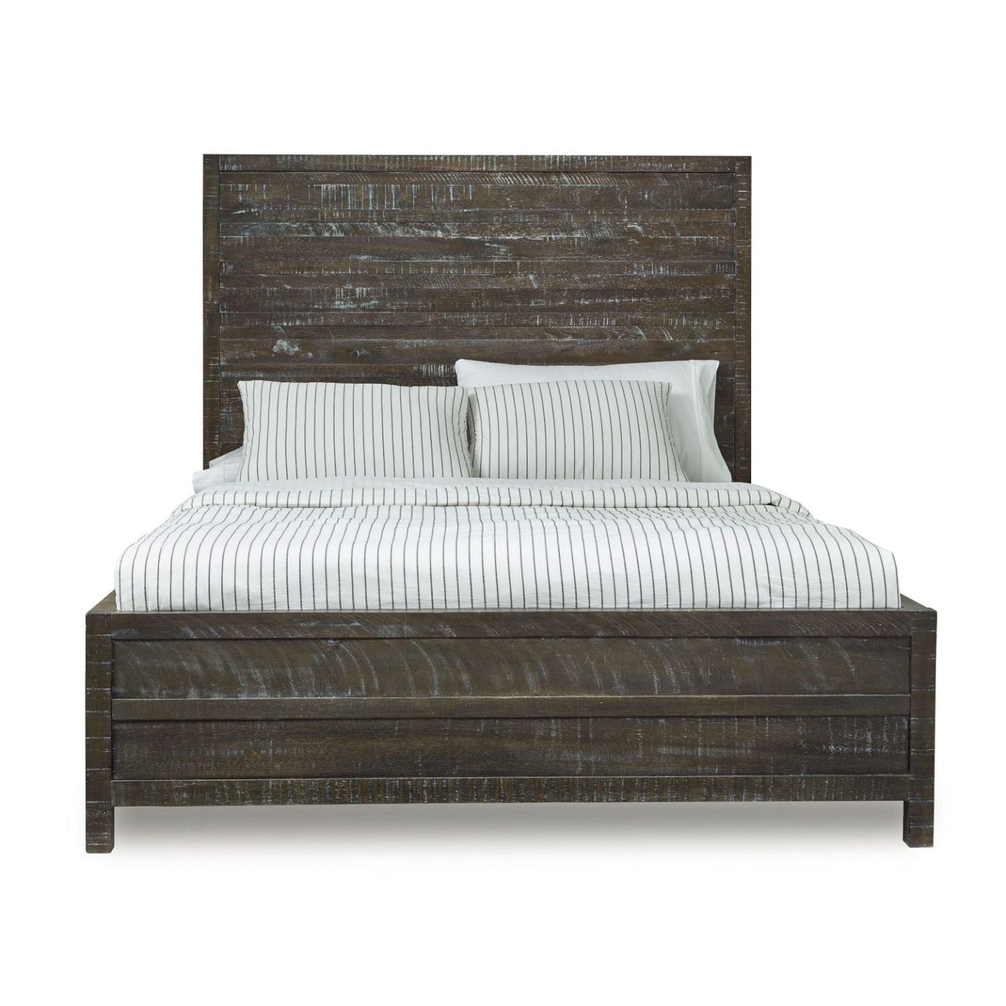 Modus Townsend Queen Solid Wood Low-Profile Bed in Java