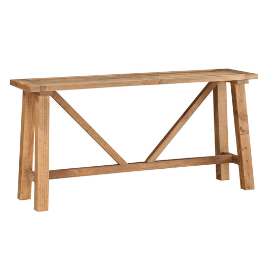 Modus Harby Console Table in Rustic Tawny