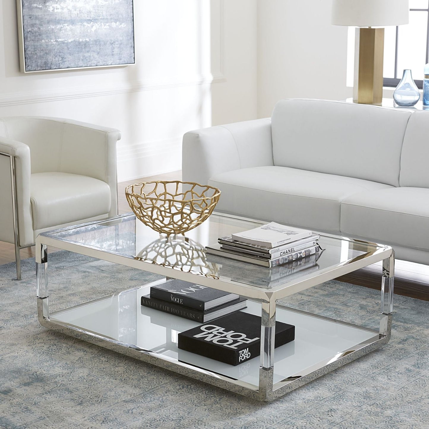 Modus Jasper Coffee Table in White