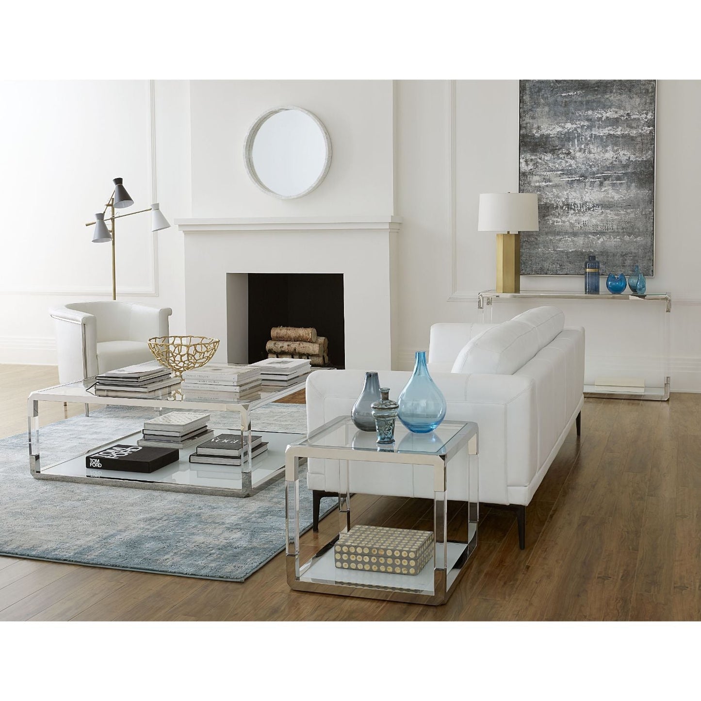 Modus Jasper End Table in White