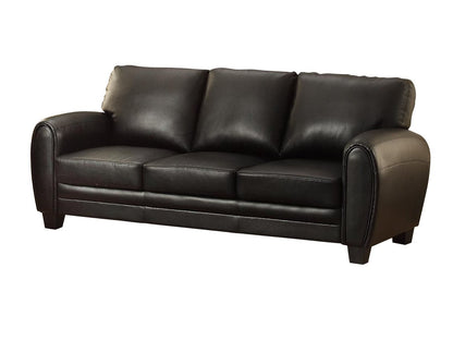Homelegance Rubin 2PC Set Sofa & Chair in Microfiber - Black