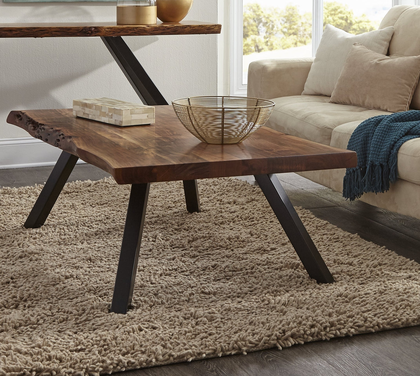Modus Reese Coffee Table in Natural Acacia