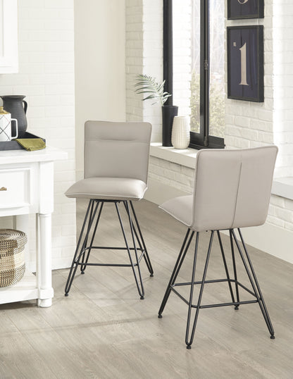 Modus Crossroads Demi Counter Stool in Taupe