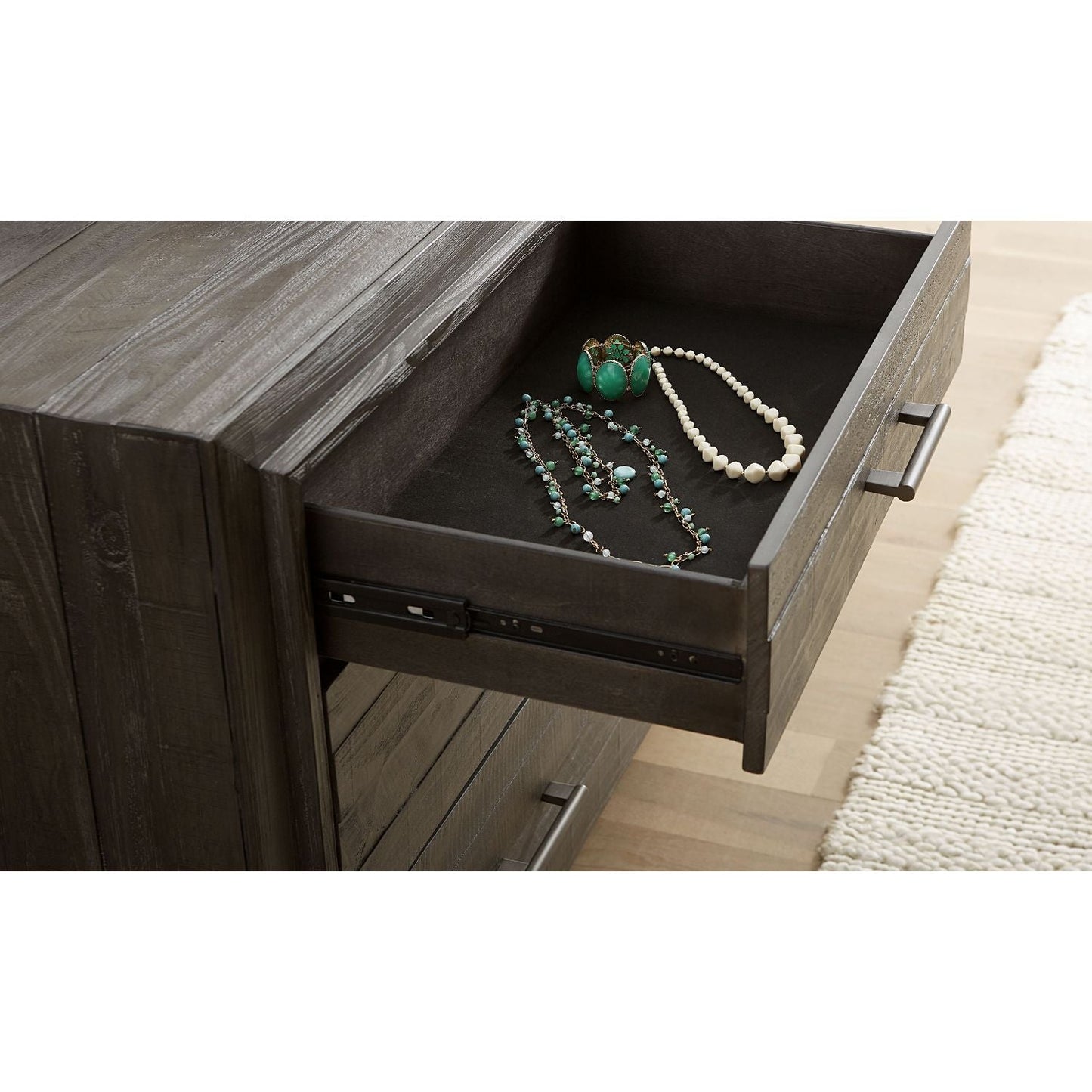 Modus Hadley Five Drawer Chest in Onyx