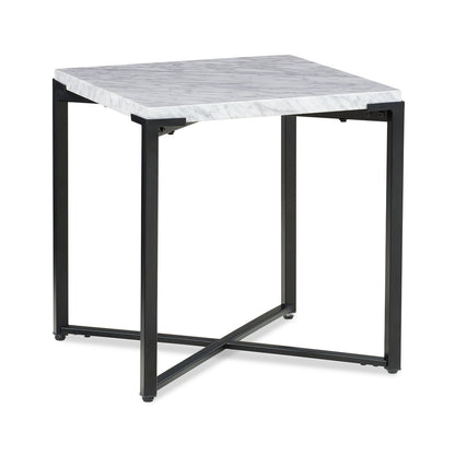 Modus Saxon End Table in Matte Black