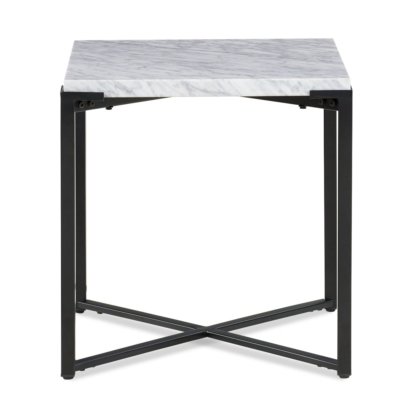 Modus Saxon End Table in Matte Black