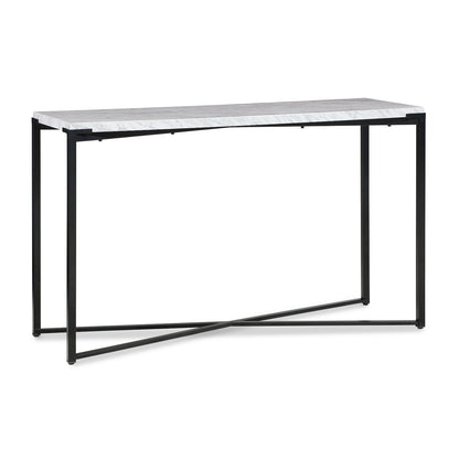 Modus Saxon Console Table in Matte Black